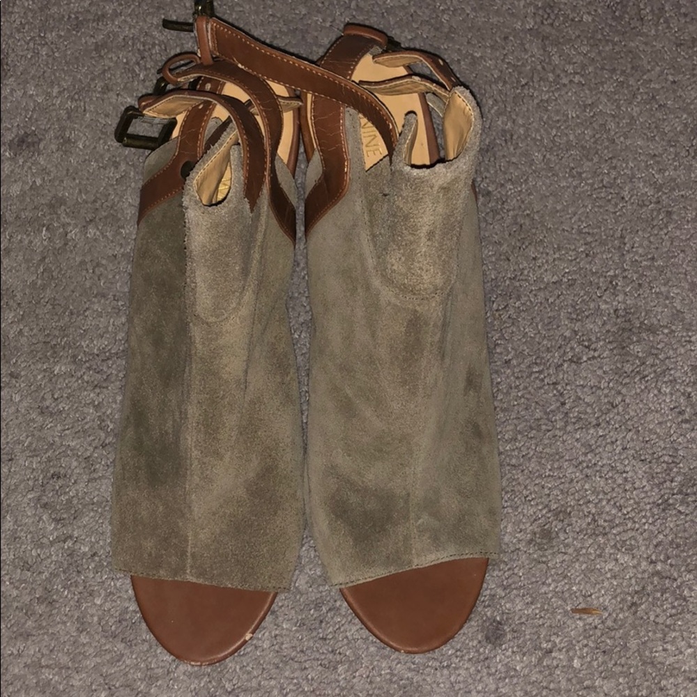 Green booties